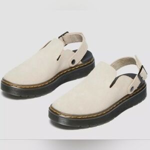 Dr Martens Carlson Suede Casual Slingback Mules Size 10 Women’s